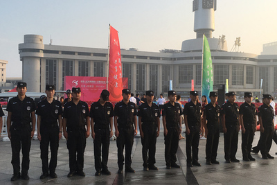 大型活动安保-第十三届运动会火炬传递